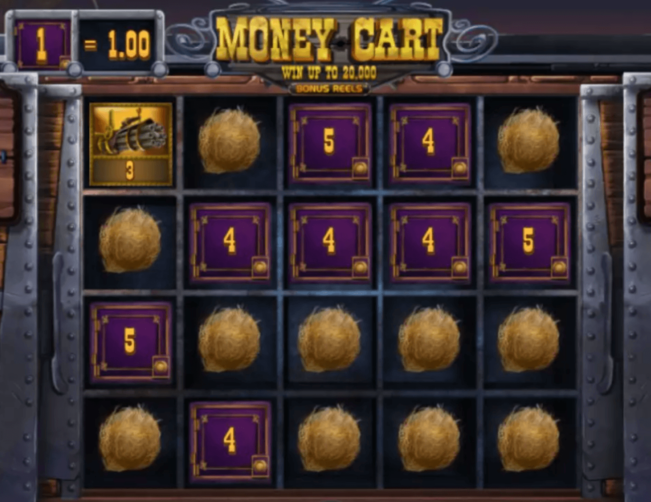 Money Cart Bonus Reels free spins