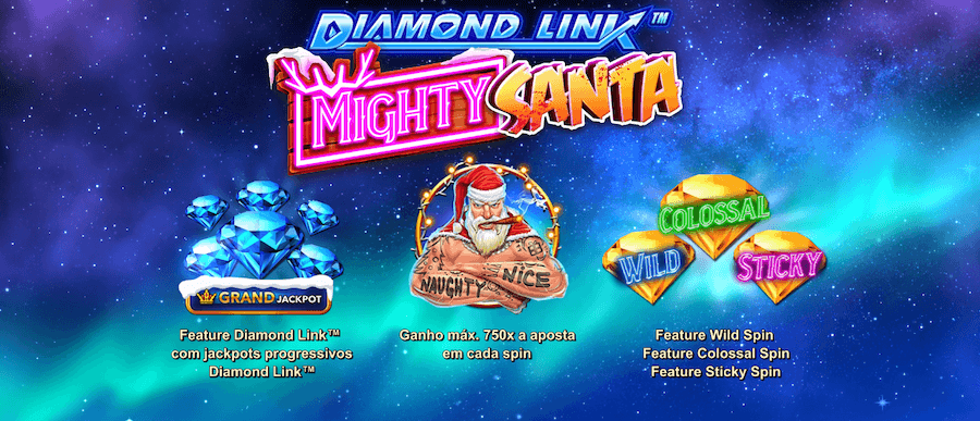 Diamond Link Mighty Santa slot