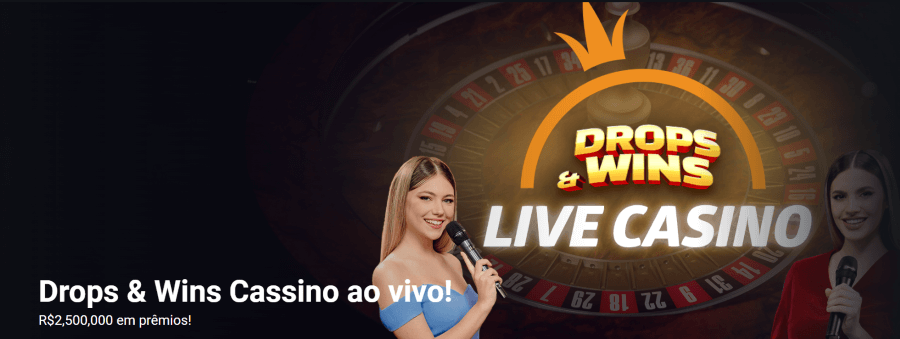 Drops and Wins promoção na Betano