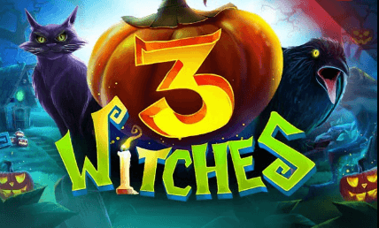 Efeitos audiovisuais de 3 Witches slot BR