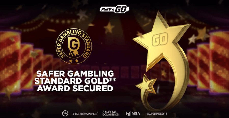 Play’n GO recebe certificação de jogo seguro do GamCare