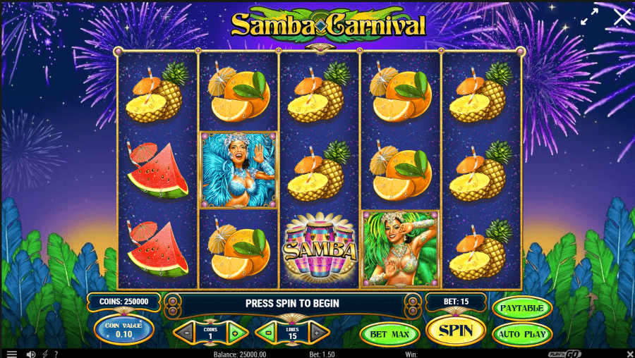 Samba Carnival slot