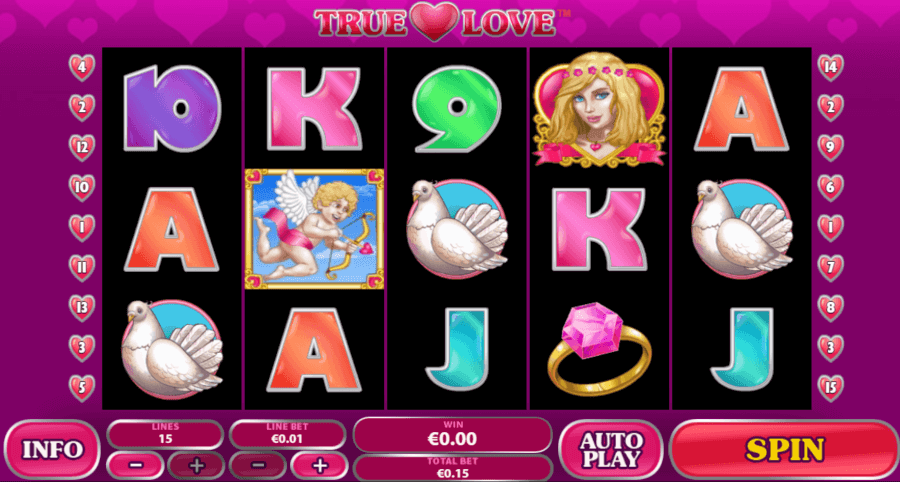 True love slot no modo demo