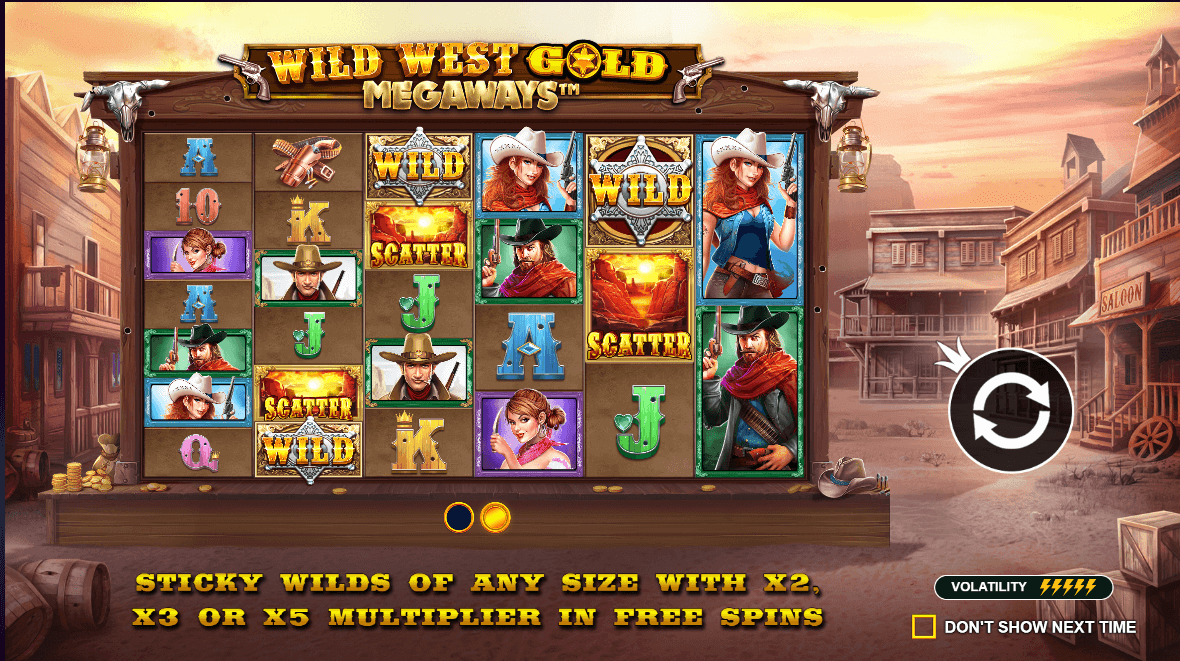 Wild West Gold Megaways slot