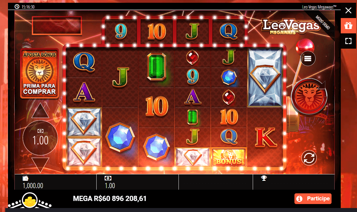 jogar leovegas megaways slot