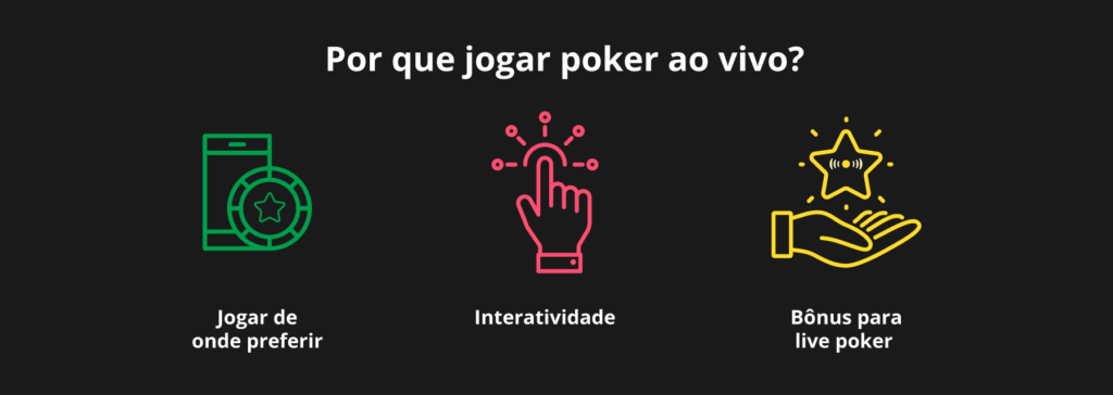 Por que jogar poker ao vivo